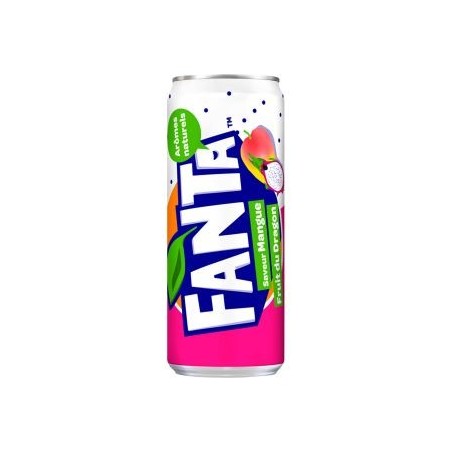 Fanta Mangue Fruit du Dragon 33cl Pack de 24 pour Professionnels | H.T.S Halal Traders & Services