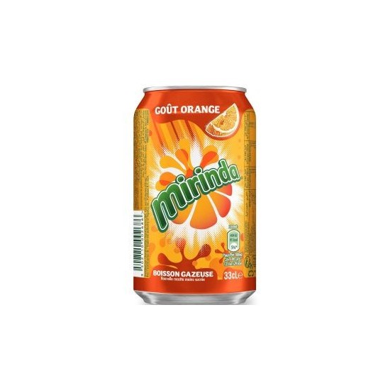 Mirinda Orange 33cl - Pack de 24 – Boisson pétillante orange | H.T.S. Halal Traders & Services