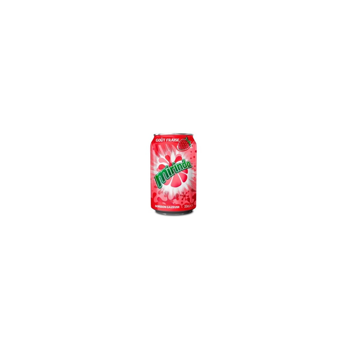 Mirinda Fraise 33cl - Pack de 24 – Boisson pétillante fruitée | H.T.S. Halal Traders & Services