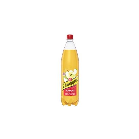 Schweppes Pomme 33cl x24 – Boisson gazeuse à la pomme | H.T.S. Halal Traders & Services