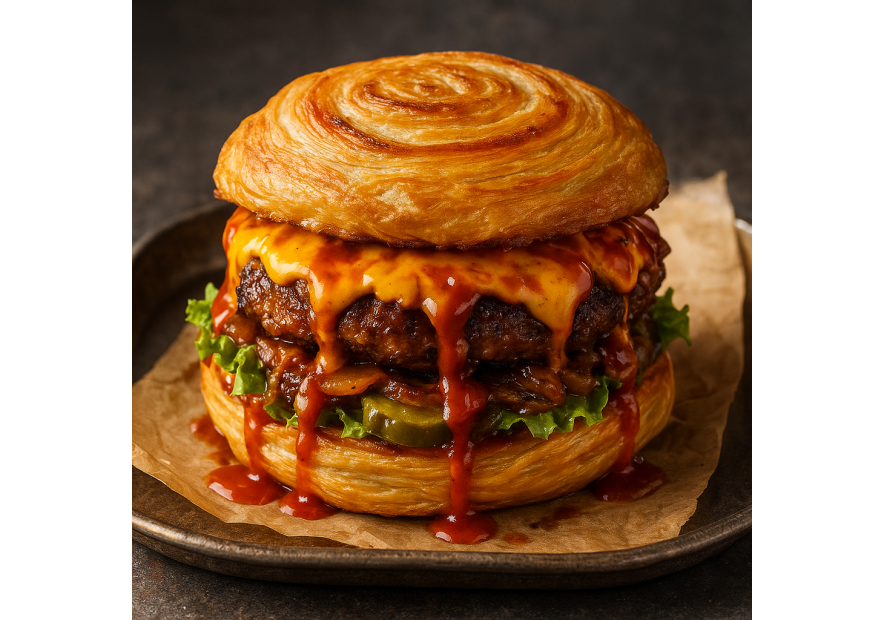Dubai Paratha Smash Burger – Recettes Fast Food Halal par notre Chef Jaleel
